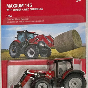 Ertl 1:64 die cast Case IH Maxxum 145 Tractor with Loader