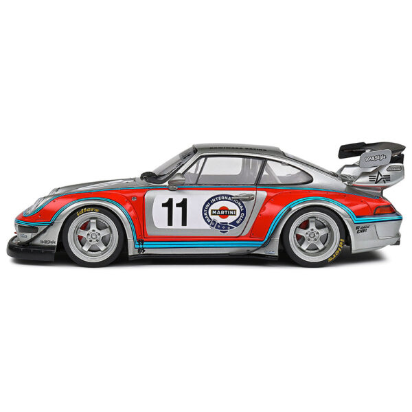 Solido 1:18 die cast Porsche 993 RWB Body Kit Martini Racing