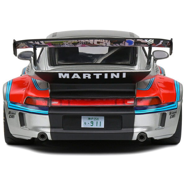 Solido 1:18 die cast Porsche 993 RWB Body Kit Martini Racing