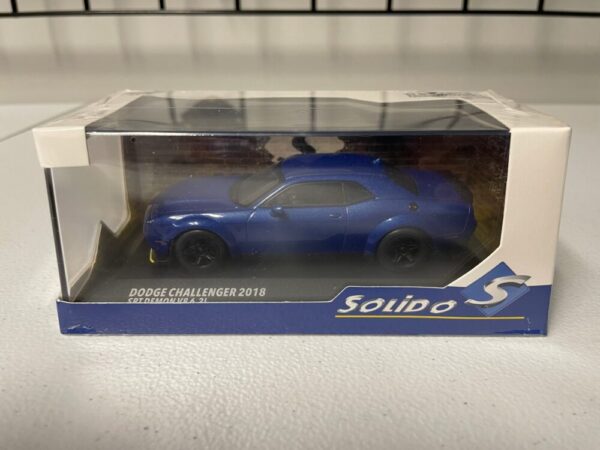 Solido 1:43 die cast 2018 Dodge Challenger SRT Demon