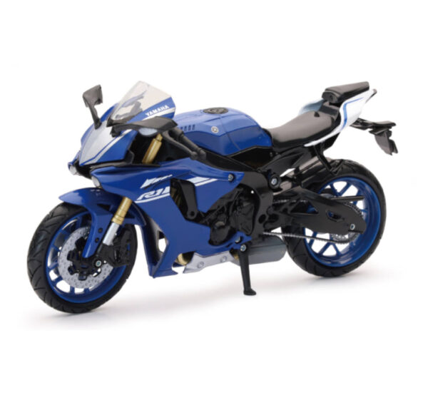 New Ray 1:12 die cast 2016 Yamaha YZF R1 Sport Bike Blue