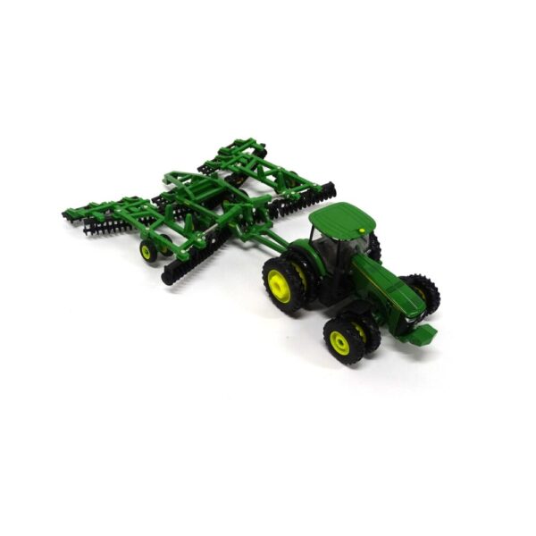 Ertl 1:64 die cast John Deere 8320R Tractor with 637 Disk