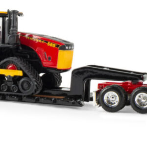 Ertl 1:64 die cast Semi with Lowboy Trailer and Versatile 580DT Farm Tractor