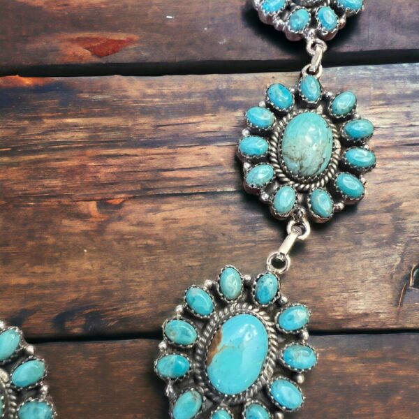 Turquoise Blossom Necklace