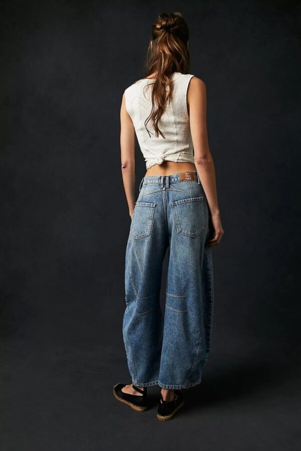 We the Free People Barrel Jeans