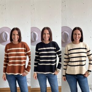 Stacey’s Striped Sweater