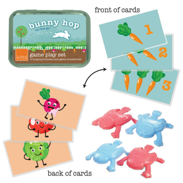 Bunny Hop On-the-Go Back to School Travel Game Gift for Kids