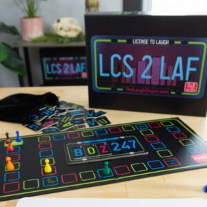 License to Laugh – Board Game – Locally Published in IOWA