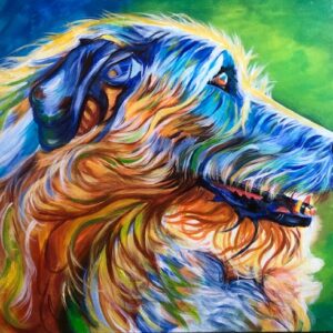 Irish Wolfhound Print