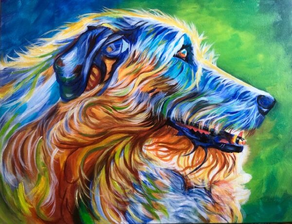 Irish Wolfhound Print