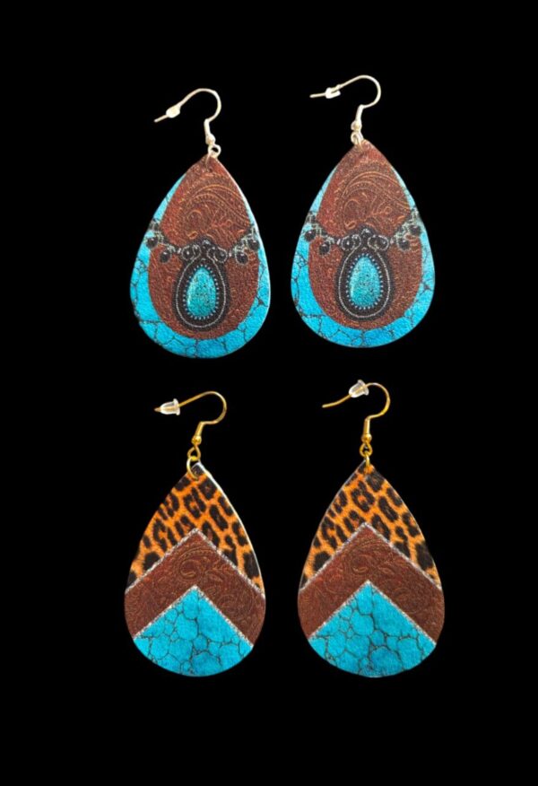 Western Santa Fe Earrings