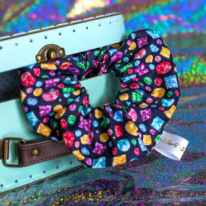 Scrunchie – What A Catch Bejeweled Scrunchie