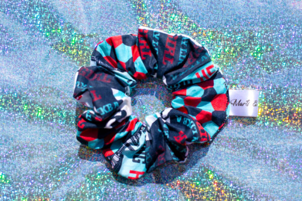 Scrunchie – Soccer-Themed Scrunchie