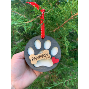 Dog Lover Christmas Ornament