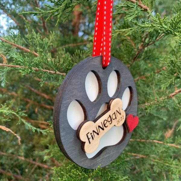 Dog Lover Christmas Ornament