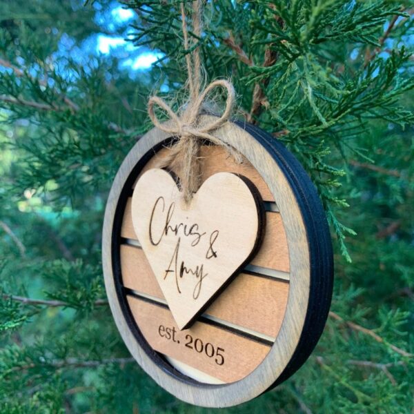 Couple Christmas Ornament