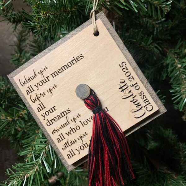 Engraved Graduation Ornament