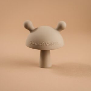 Mushroom Teether-Sand