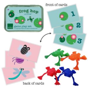 Frog Hop On-the-Go Back to School Travel Game Gift for Kids