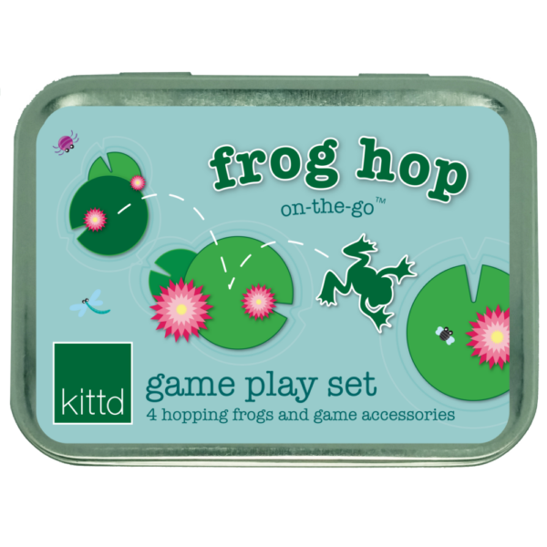 Frog Hop On-the-Go Back to School Travel Game Gift for Kids