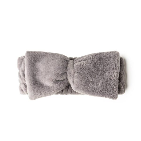 Lemon Lavender Take a Bow Ultra Plush Spa Headband