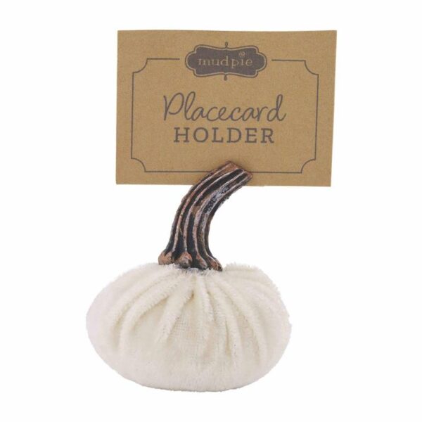 Velvet Pumpkin Place Card