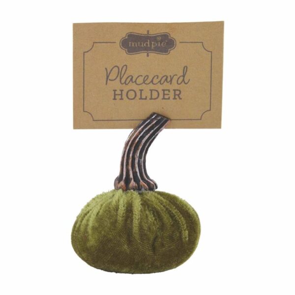 Velvet Pumpkin Place Card