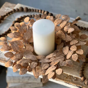 Tupelo Leaves Candle Ring