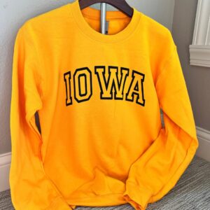 IOWA Puff Print Crew