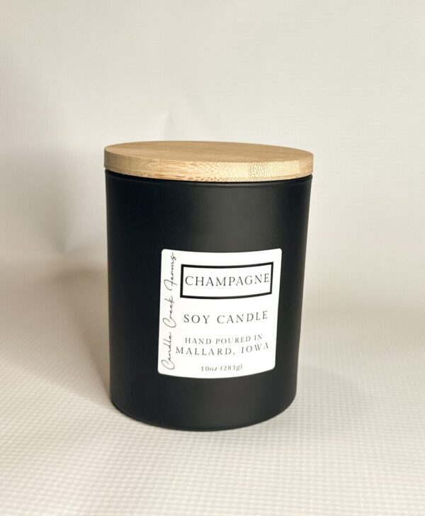 Matte Black Candle