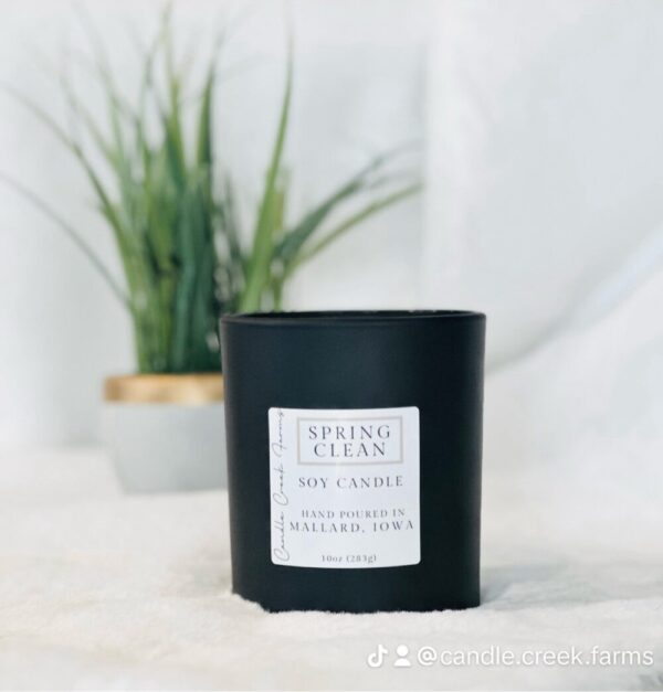 Matte Black Candle