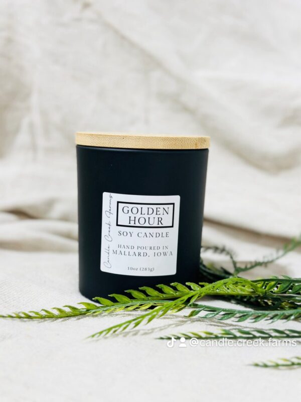 Matte Black Candle