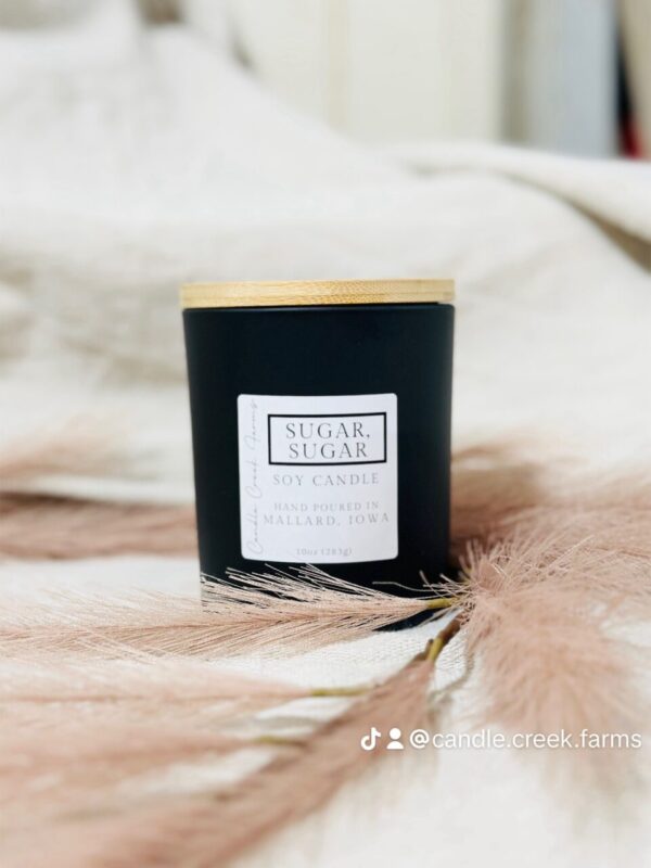 Matte Black Candle