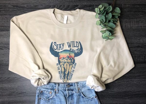 Stay Wild Crew Neck *Final Sale*