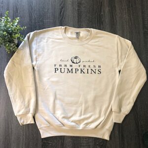 Farm Fresh Pumpkins Crewneck Sweatshirt *Final Sale*