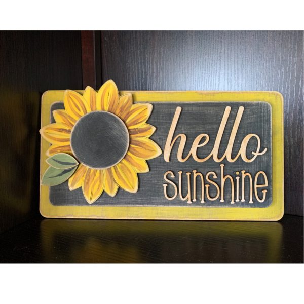 Sunflower Hello Sunshine Art