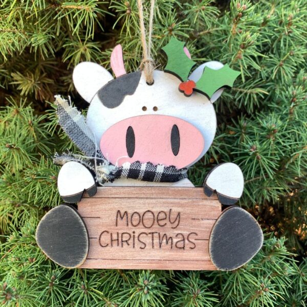 Barn Yard Christmas Ornaments