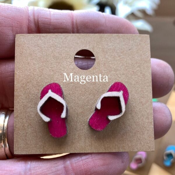 Flip Flop Stud Earrings