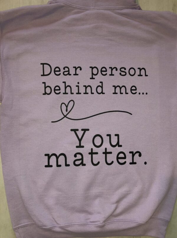 Dear Person Behind Me