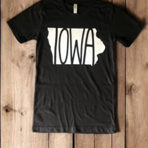 Black Iowa Tee *Final Sale*