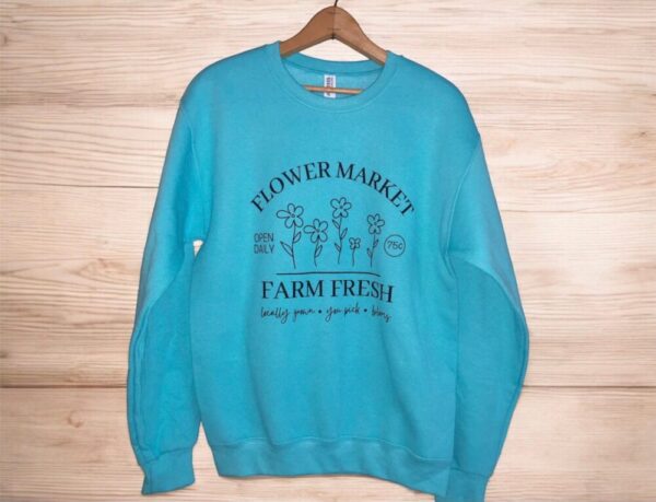 Flower Market Crewneck Sweatshirt