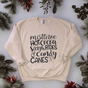 Mistletoe & Hot Cocoa Christmas Crewneck *Final Sale*