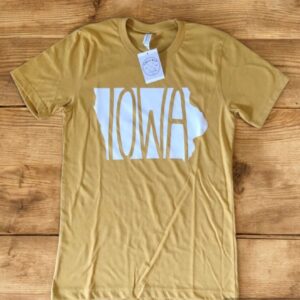 Mustard Iowa Short Sleeve Tee *Final Sale*