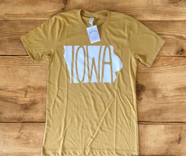 Mustard Iowa Short Sleeve Tee *Final Sale*