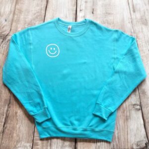 Smiley Face Crewneck Sweatshirt