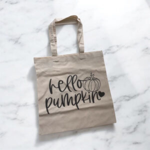 Hello Pumpkin Tote Bag