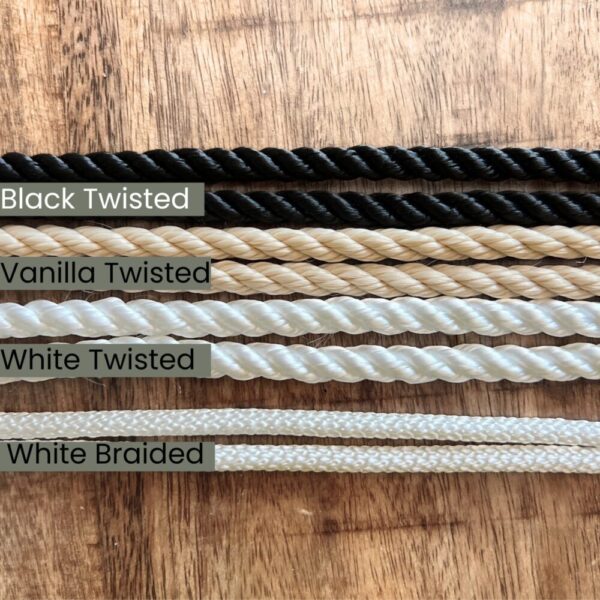 Outdoor Wide Cream and Black Stripe