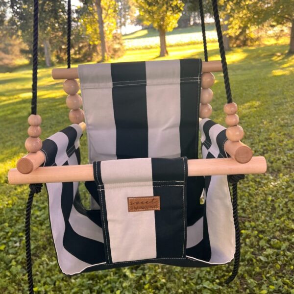 On The Go Bundle- Outdoor Wide Cream and Black Stripe