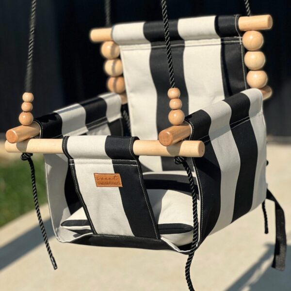 On The Go Bundle- Outdoor Wide Cream and Black Stripe