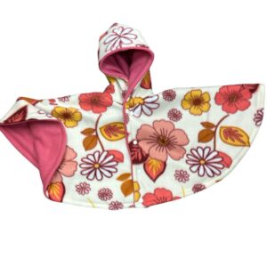 Pink Floral • Car Seat Poncho